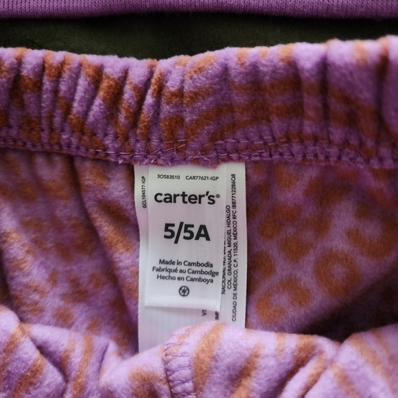 Carters Girls 5T Pajamas - Picture 6 of 6